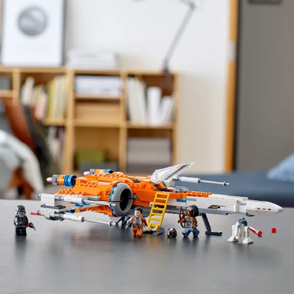 Детский конструктор LEGO Poe Dameron's X-wing Fighter Космолёт/ Оранжевый photo 4