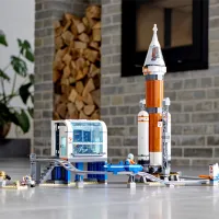 Constructor pentru copii LEGO Deep Space Rocket and Launch Control Rachetă/ Multicolor photo 3