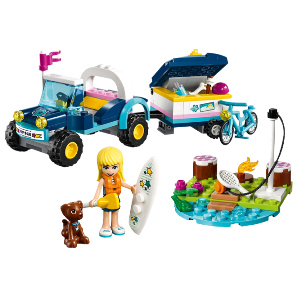 Детский конструктор LEGO Stephanies Buggy & Trailer Friends/ Синий photo 2