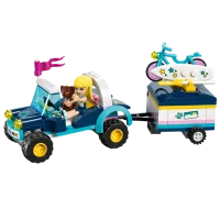 Constructor pentru copii LEGO Stephanies Buggy & Trailer Friends/ Blue photo 3