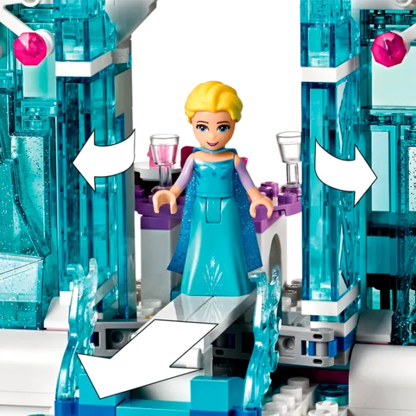 Детский конструктор LEGO Elsa's Magical Ice Palace Персонаж из фильма/ Разноцветный photo 4