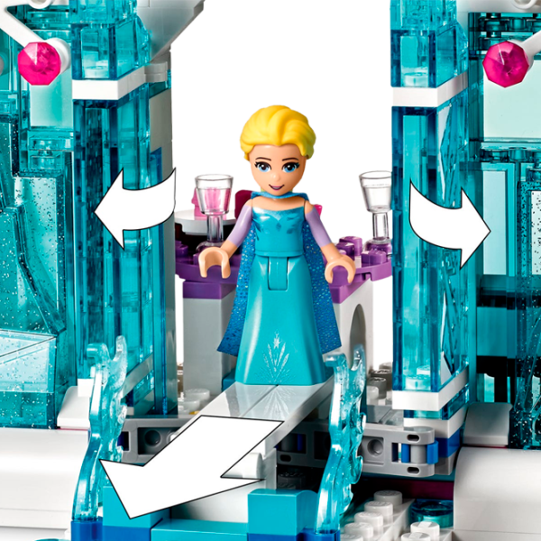 Детский конструктор LEGO Elsa's Magical Ice Palace Персонаж из фильма/ Разноцветный photo 4