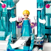 Constructor pentru copii LEGO Elsa's Magical Ice Palace Personaj de film/ Multicolor photo 4