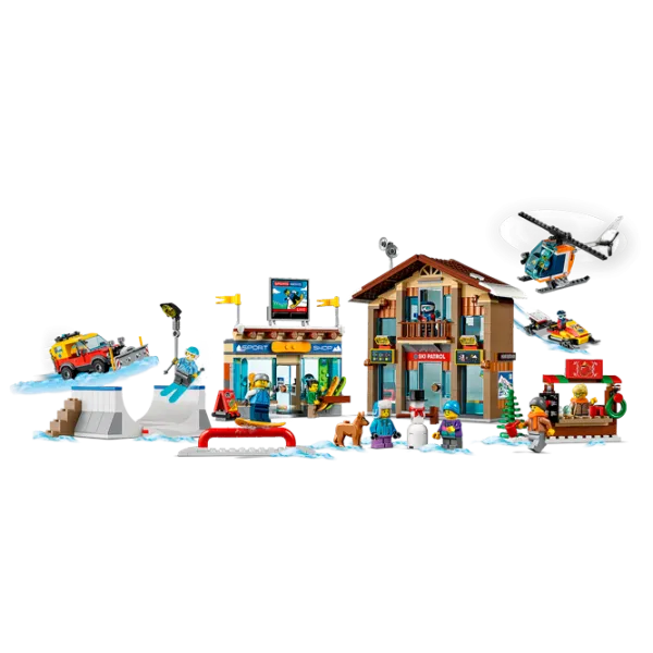 Конструктор LEGO Ski Resort Городской/ Разноцветный photo 2