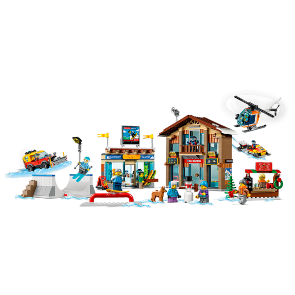 Конструктор LEGO Ski Resort Городской/ Разноцветный photo 2