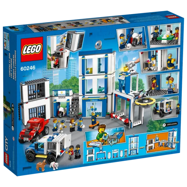 Детский конструктор LEGO Police Station Полиция/ Синий photo 2