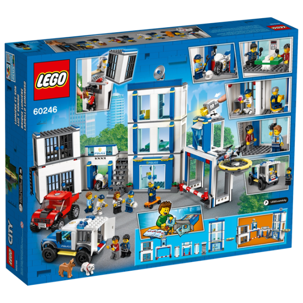 Детский конструктор LEGO Police Station Полиция/ Синий photo 2