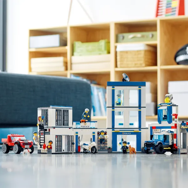 Детский конструктор LEGO Police Station Полиция/ Синий photo 3