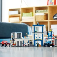 Constructor pentru copii LEGO Police Station Poliție/ Blue photo 3