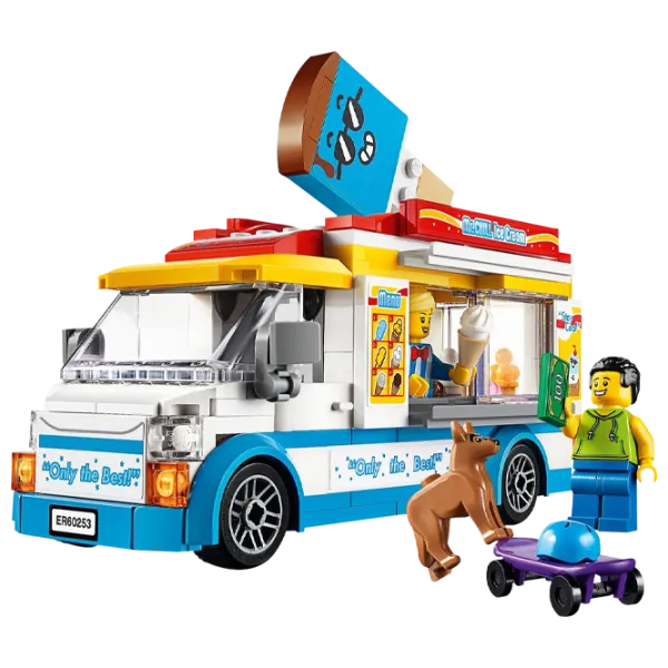 Конструктор LEGO Ice-Cream Truck Грузовик с мороженым/ Белый photo 2