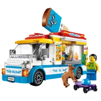 Constructor LEGO Ice-Cream Truck Camion de înghețată/ White photo 2