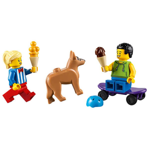 Конструктор LEGO Ice-Cream Truck Грузовик с мороженым/ Белый photo 3