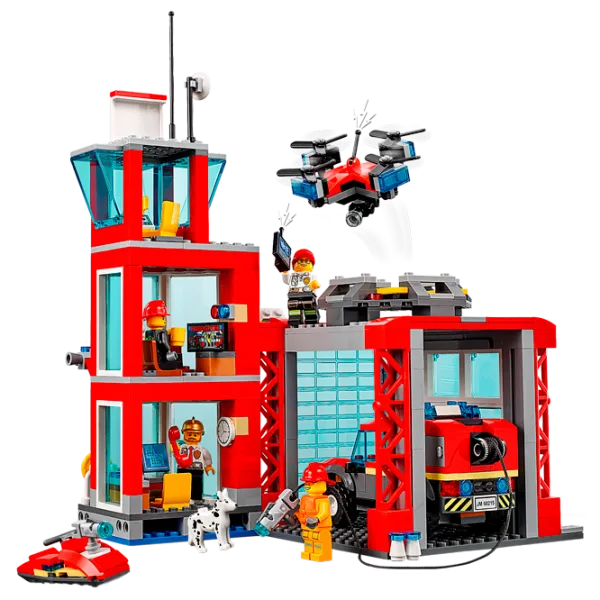 Конструктор LEGO Fire Station V28 Здание/ Разноцветный photo 2