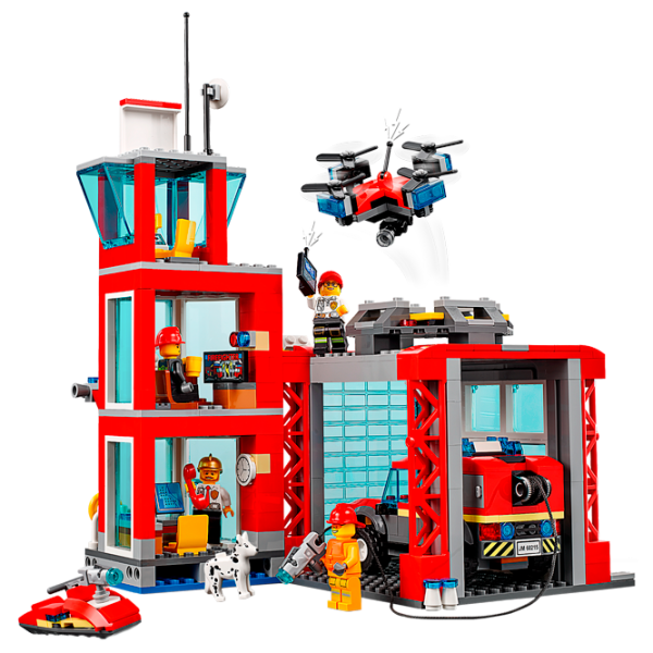 Конструктор LEGO Fire Station V28 Здание/ Разноцветный photo 2