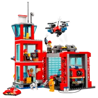 Constructor LEGO Fire Station V28 Clădire/ Multicolor photo 2