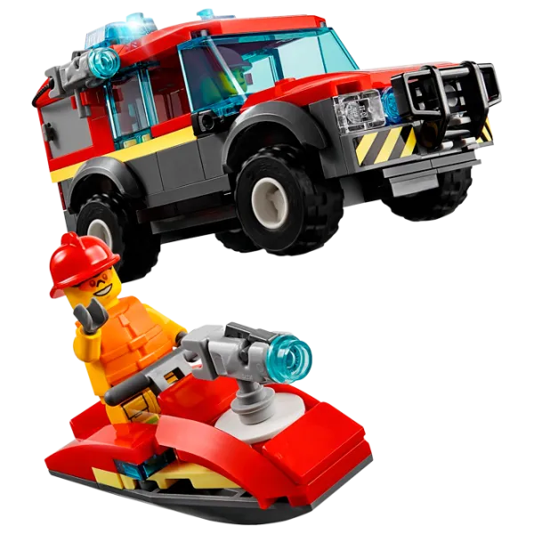Конструктор LEGO Fire Station V28 Здание/ Разноцветный photo 3