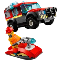 Constructor LEGO Fire Station V28 Clădire/ Multicolor photo 3