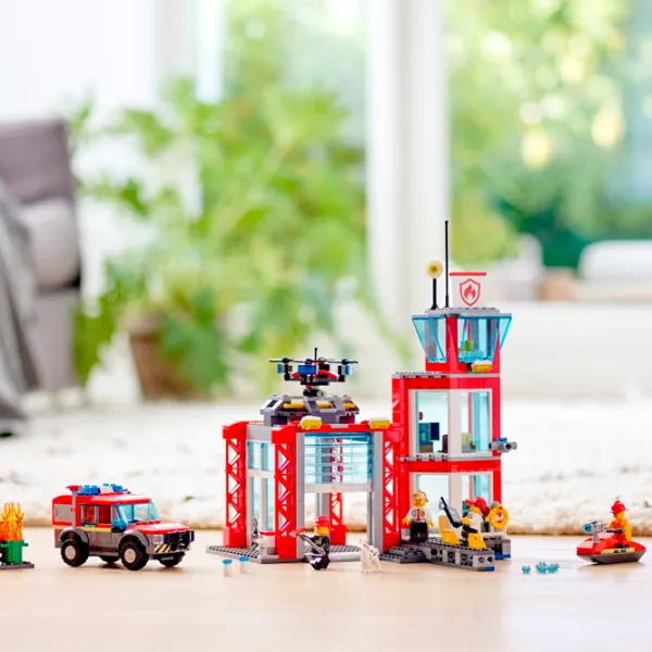 Конструктор LEGO Fire Station V28 Здание/ Разноцветный photo 4