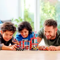 Constructor LEGO Fire Station V28 Clădire/ Multicolor photo 5