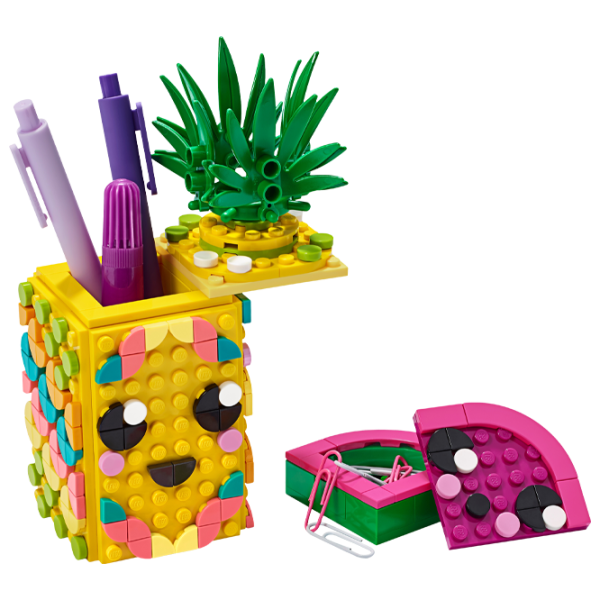 Детский конструктор LEGO Pineapple Pencil Holder Держатель/ Желтый photo 2