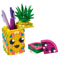 Constructor pentru copii LEGO Pineapple Pencil Holder Holder/ Yellow photo 2