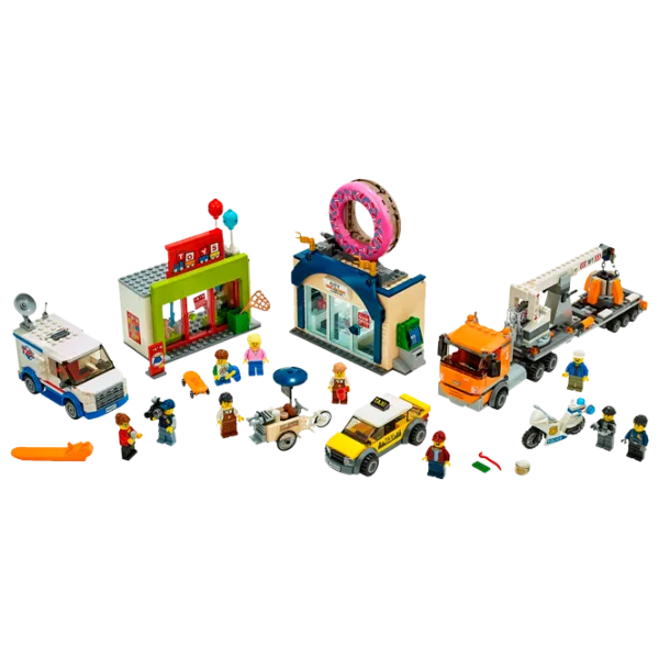 Конструктор LEGO Donut shop opening Здание/ Разноцветный photo 2