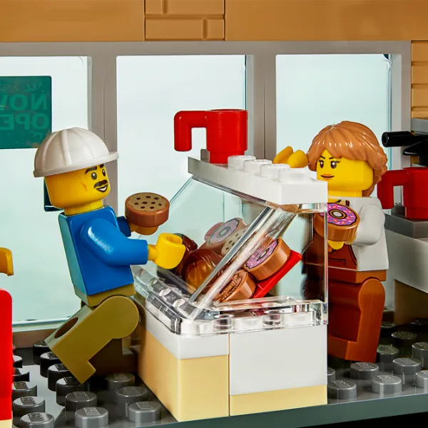 Конструктор LEGO Donut shop opening Здание/ Разноцветный photo 4