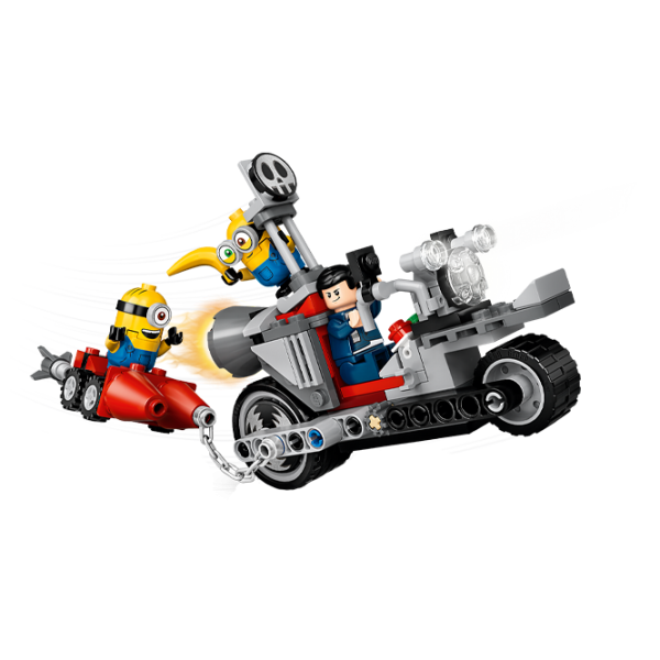 Конструктор LEGO Unstoppable Bike Chase Погоня/ Красный photo 3