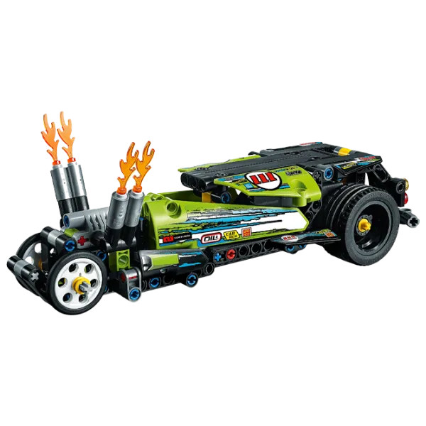 Детский конструктор LEGO Dragster Драгстер/ Зелёный photo 3