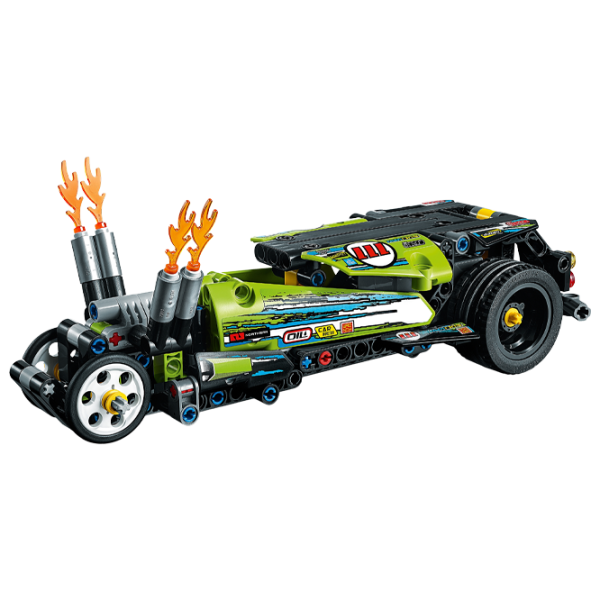 Детский конструктор LEGO Dragster Драгстер/ Зелёный photo 3
