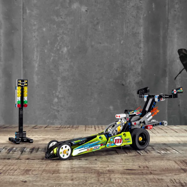 Детский конструктор LEGO Dragster Драгстер/ Зелёный photo 4