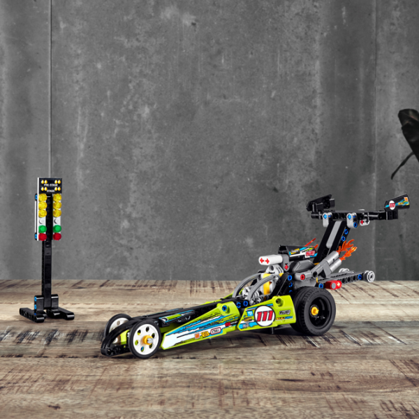 Детский конструктор LEGO Dragster Драгстер/ Зелёный photo 4