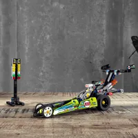 Constructor pentru copii LEGO Dragster Dragster/ Green photo 4