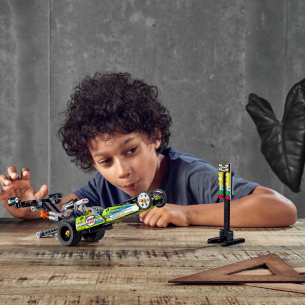 Детский конструктор LEGO Dragster Драгстер/ Зелёный photo 5