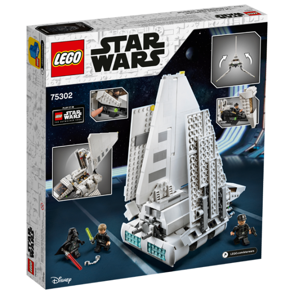 Детский конструктор LEGO Imperial Shuttle Космолёт/ Серый photo 5