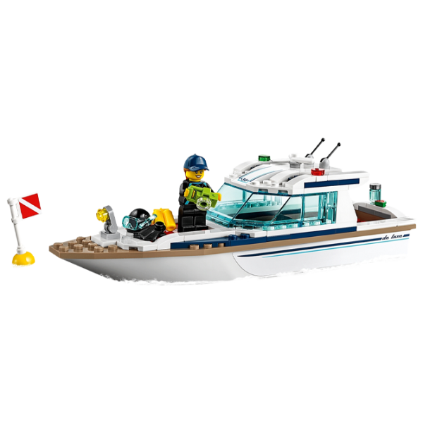 Детский конструктор LEGO Diving Yacht Судно/ Белый photo 3