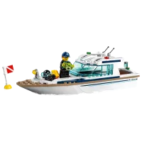 Constructor pentru copii LEGO Diving Yacht Corabie/ White photo 3