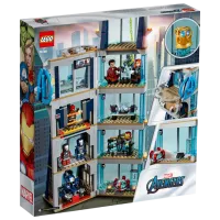 Constructor pentru copii LEGO Avengers Tower Battle Clădire/ Multicolor photo 4