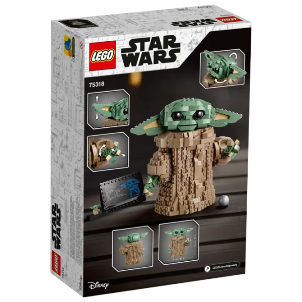 Конструктор LEGO The Child Персонаж из фильма/ Зелёный photo 10