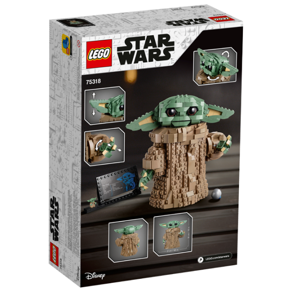 Конструктор LEGO The Child Персонаж из фильма/ Зелёный photo 10