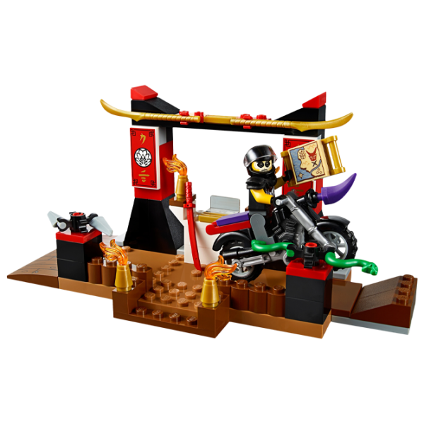 Детский конструктор LEGO Zane's Ninja Boat Pursuit Ниндзяго/ Красный photo 3