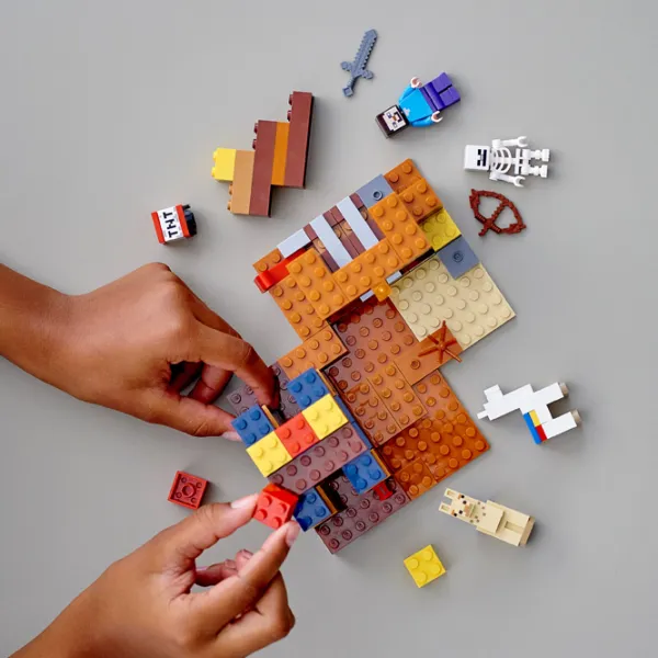 Детский конструктор LEGO The Trading Post Торговый пост/ Разноцветный photo 4