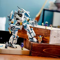 Constructor pentru copii LEGO Zane's Titan Mech Battle Ninjago/ Multicolor photo 4
