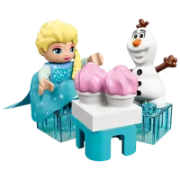 Constructor pentru copii LEGO Elsa and Olaf's Tea Party Elsa and Olaf's/ White photo 3