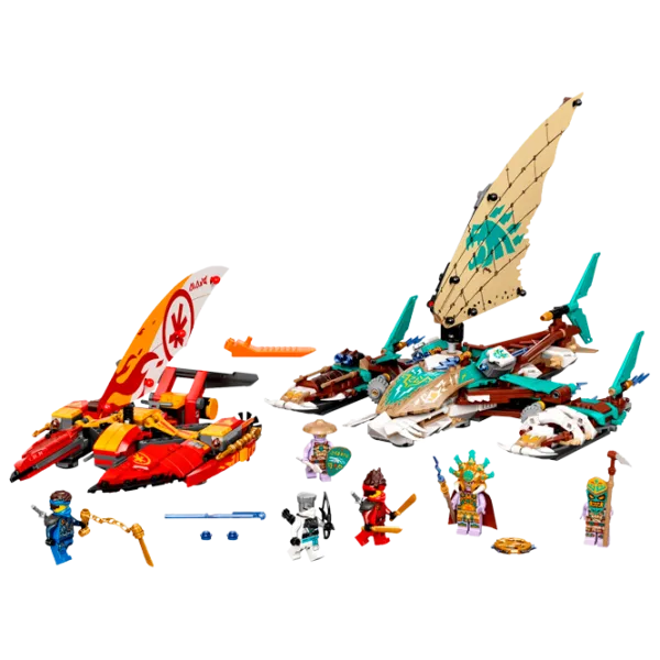 Детский конструктор LEGO Catamaran Sea Battle Ниндзяго/ Разноцветный photo 2