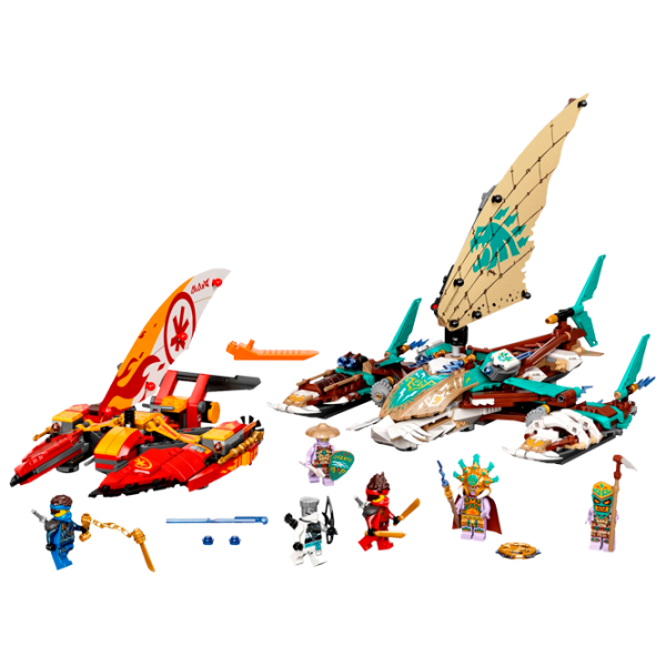Детский конструктор LEGO Catamaran Sea Battle Ниндзяго/ Разноцветный photo 2