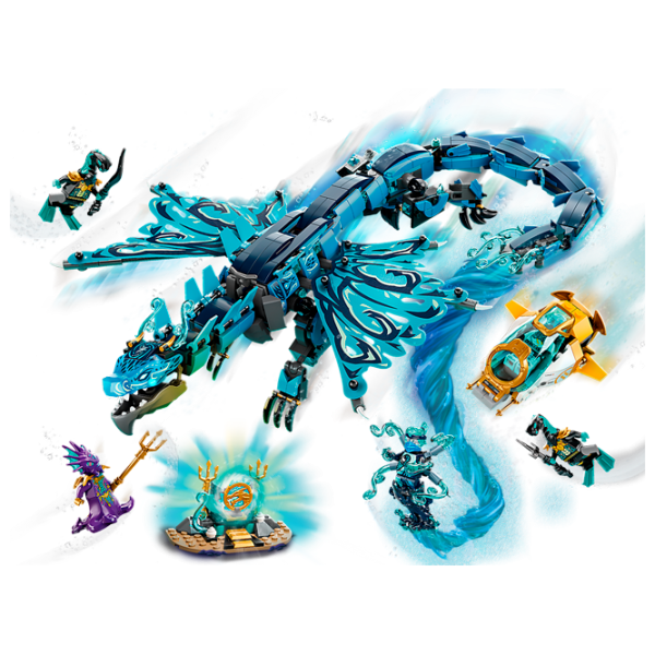 Детский конструктор LEGO Water Dragon Ниндзяго/ Разноцветный photo 2