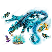 Constructor pentru copii LEGO Water Dragon Ninjago/ Multicolor photo 2
