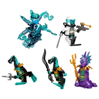 Constructor pentru copii LEGO Water Dragon Ninjago/ Multicolor photo 3