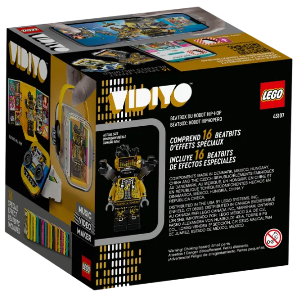 Детский конструктор LEGO HipHop Robot BeatBox Робот Хип-Хоп/ Желтый photo 2